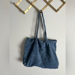 Haute Hippie Suede Tote Bag